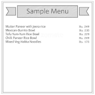 Bowl Soul menu 1