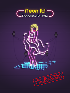 Neon It! - 3D Light Art Puzzle Screenshot