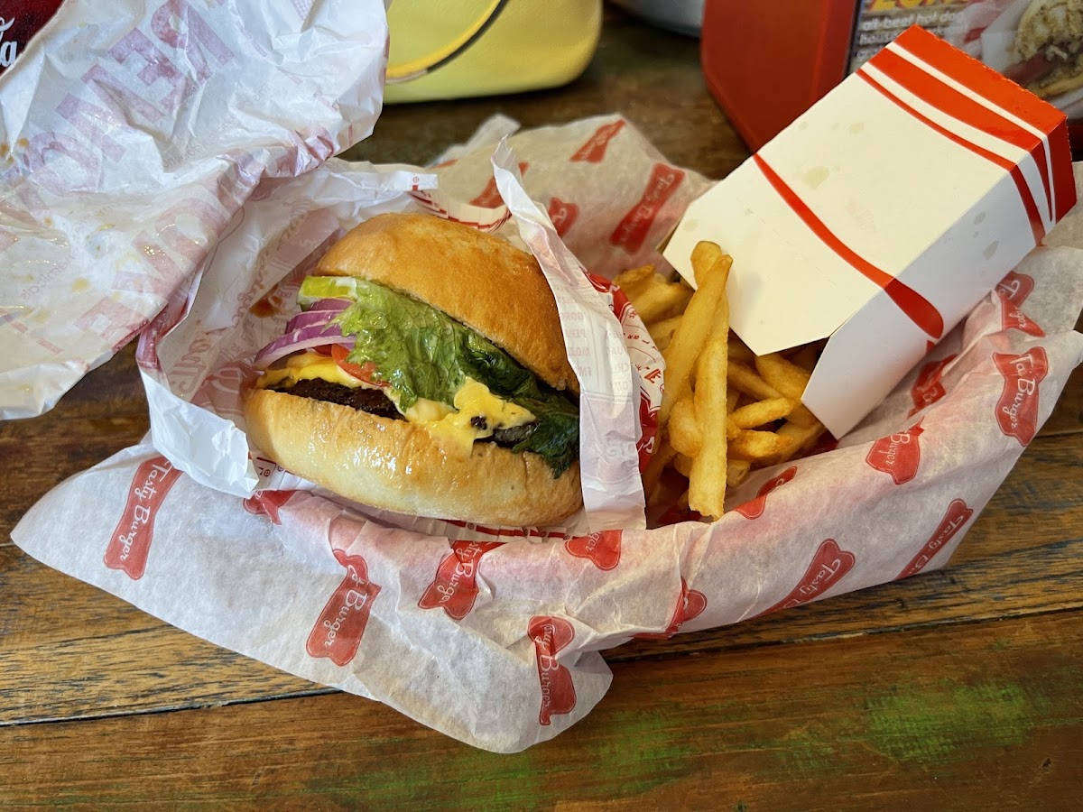 Gluten-Free Burgers at Tasty Burger