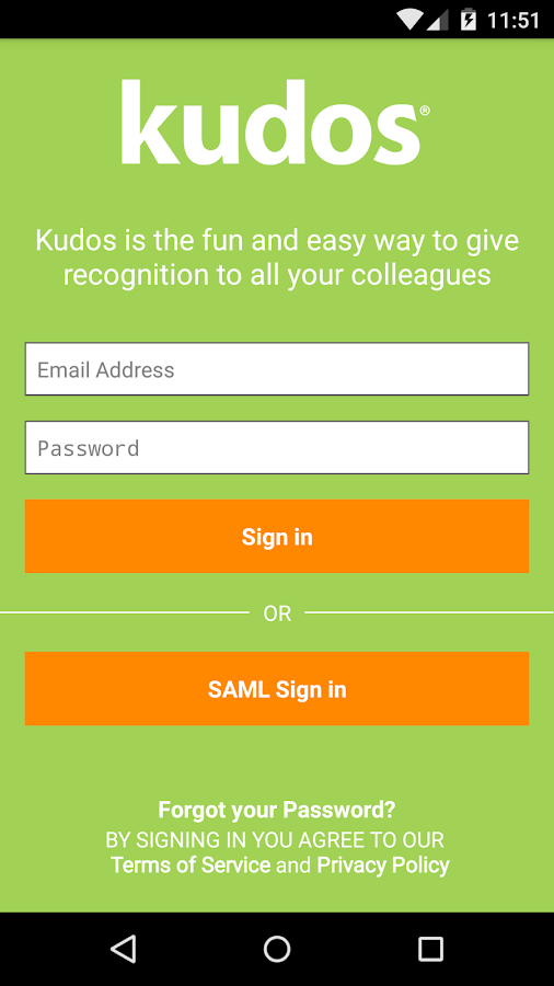 Kudos Work Android Apps on Google Play