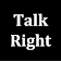 Talk Right  icon