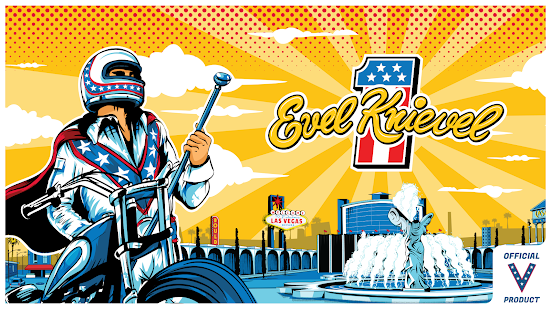 Evel Knievel banner