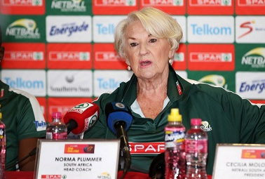 Spar Proteas coach Norma Plummer. Picture: REG CALDECOTT