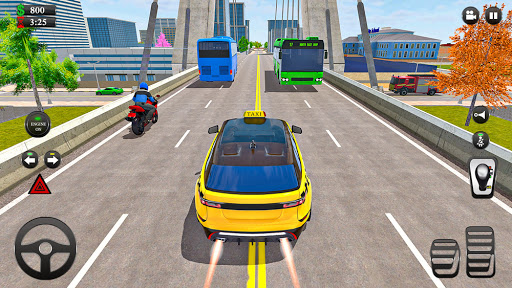 Screenshot Modern Taxi Driver Car Games