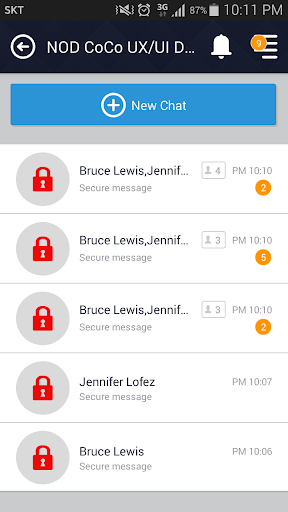 NOD CoCo – Secure Chat Secure