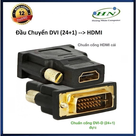 Đầu Chuyển Dvi 24+1 Ra Hdmi