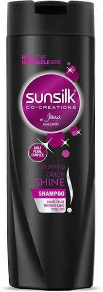 Sunsilk Stunning Black Shine Shampoo - 340 ml