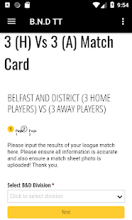 B&D TT - Belfast & District Table Tennis League(圖1)-速報App