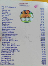 Sri Ganesh Bhavan menu 3