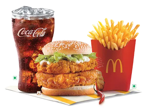 Large EVM McSpicy Chicken® Double patty Burger