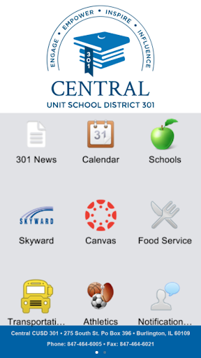 Central CUSD 301