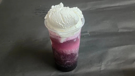 Blueberry Ice Cream Soda