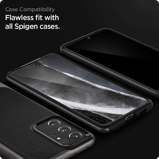 Spigen Neo Flex Screen Protector For Samsung Galaxy S21 Ultra 5G  ,Self-Healing Technology, AFL02533, Transparent - Shopkees