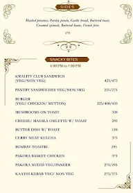 Kwality menu 7