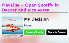 PlayLibe. Spotify in Deezer & vice versa small promo image