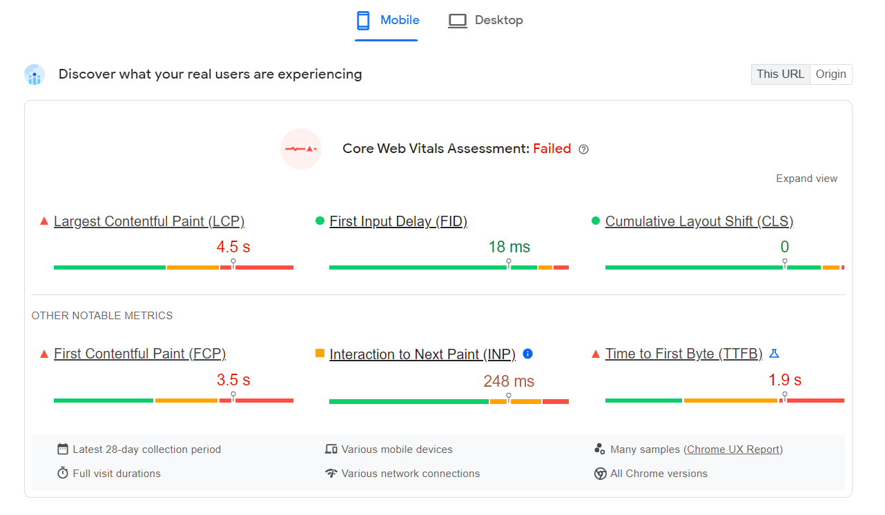 pagespeed insights