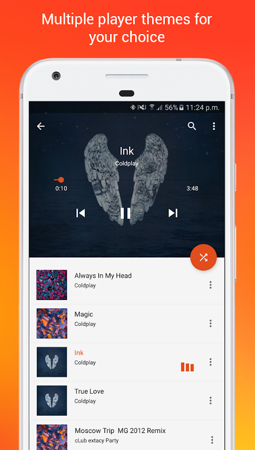   Music Player - MP3 Player: captura de pantalla 