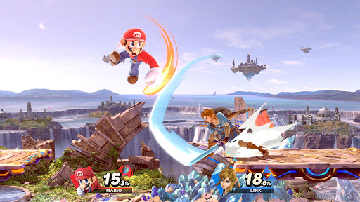 'Super Smash Bros Ultimate' is a 2018 crossover fighting game developed by Bandai Namco Studios and Sora Ltd and published by Nintendo for the Nintendo Switch.