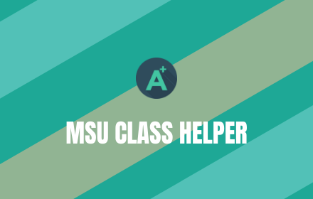 MSU Class Helper small promo image