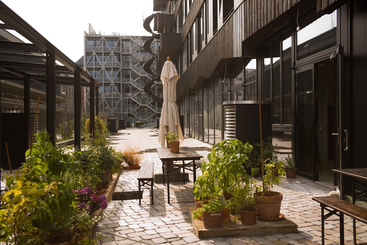 Private Garden of Café Nullpunkt