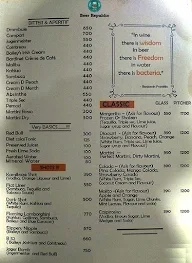 Beer Republic menu 3