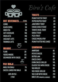 Biru's Cafe menu 4