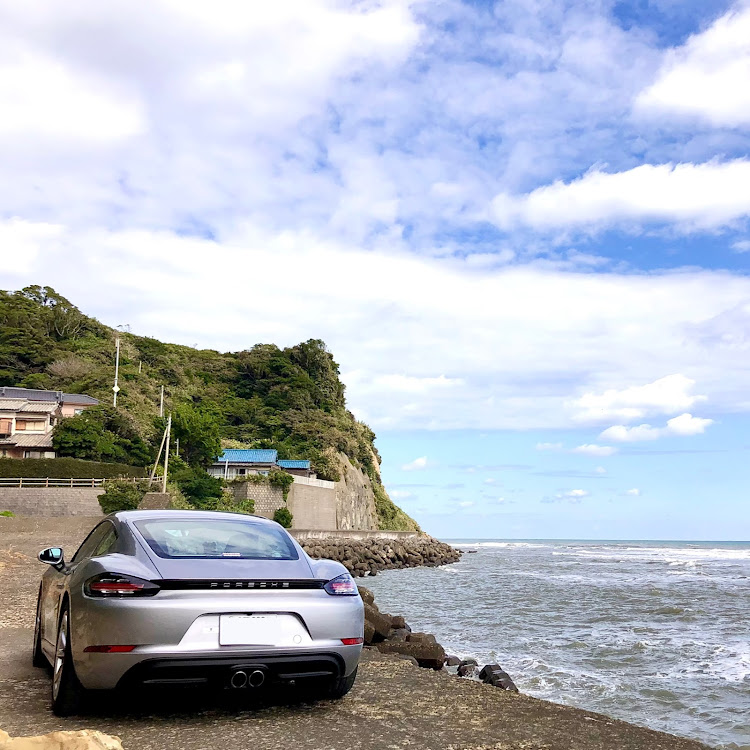 718 ケイマンのポルシェ・外房の秘密の海・いすみ市・寒くなってきましたね！に関するカスタム事例の投稿画像3枚目