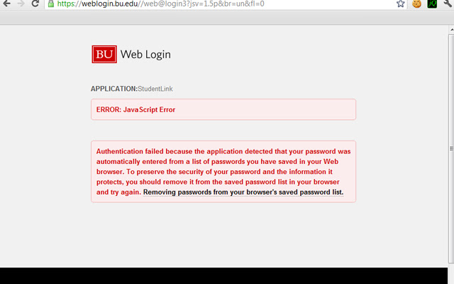 BU Weblogin Nag Remover chrome extension