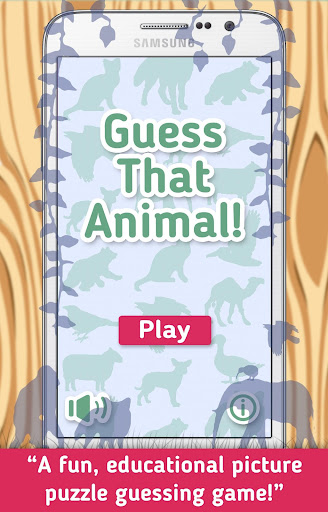 Guess That Animal Puzzle Game