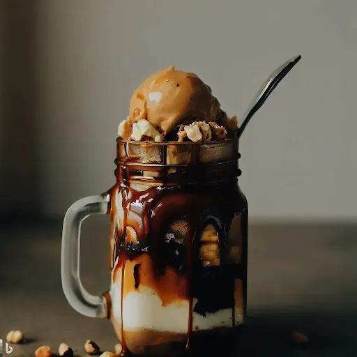 Peanut Butter Brownie Sundae