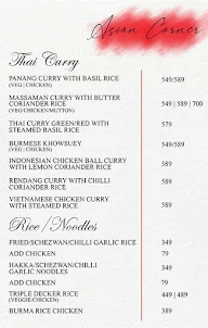 The Old Mansion menu 2