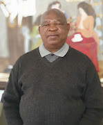 Frans Mpete, who at the age of 65 is working towards achieving his matric certificate.