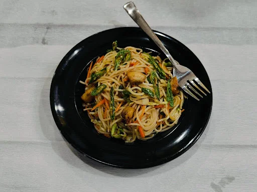 Mushroom Chilli Noodles