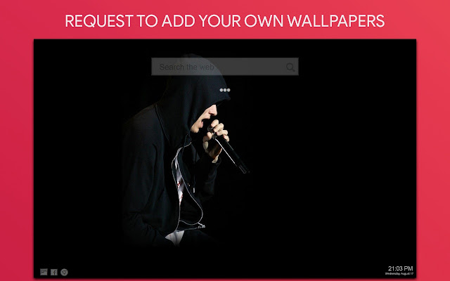 Eminem Wallpaper HD Custom New Tab