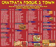 Chatpata Foodies Town menu 2