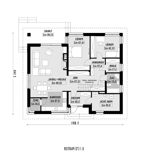 E-173 - Rzut parteru