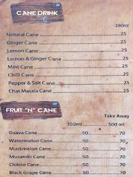 Cane Twist menu 4