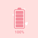 Cover Image of ダウンロード Battery charge sound alert - peach 5.1.3 APK