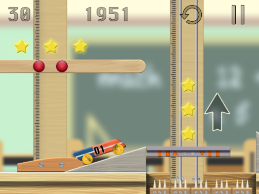 Eraser Racer - table top stunt ramps