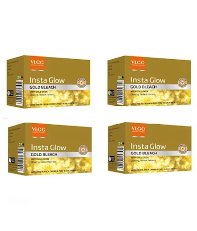 VLCC Insta Glow Gold Bleach - 30 gm