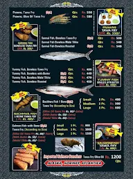 Udham Fish Point menu 1