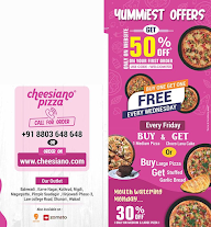 Cheesiaano Pizza menu 1