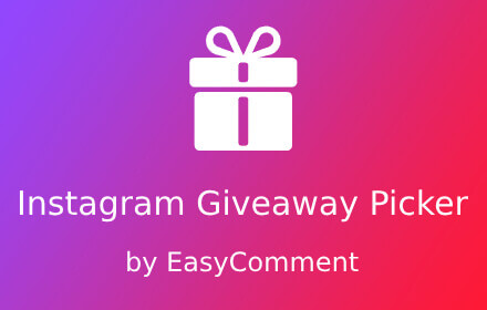 Instagram Giveaway Picker - EasyComment small promo image