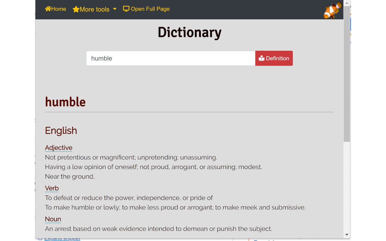 Dictionary - Word Definitions Preview image 3