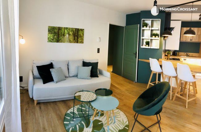 Location meublée appartement 2 pièces 40 m² à Lyon 3ème (69003), 1 680 €