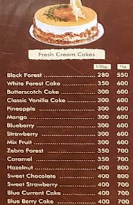 Bakery In Town menu 2