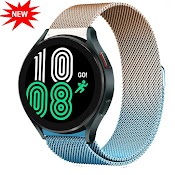 Dây Đeo Nam Châm Cho Đồng Hồ Thông Minh Samsung Galaxy Watch 4 5 Pro Classic 46Mm Active 2 Correa Huawei Gt / 2 / 2E 20Mm 22Mm