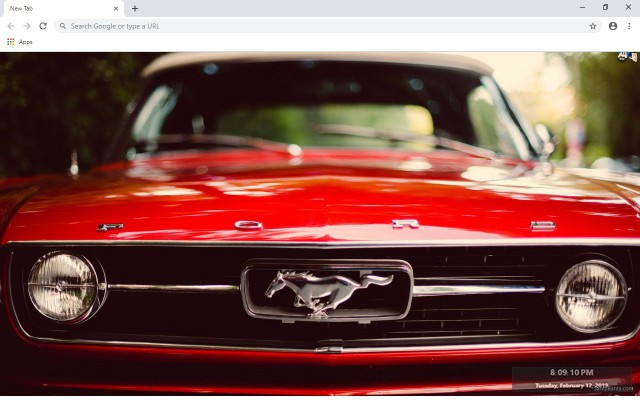 Ford Mustang New Tab & Wallpapers Collection