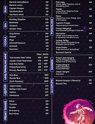 Moonrock Lounge Bar menu 3