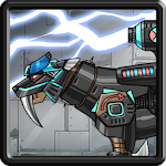 Dino Robot - Smilodon Black Apk